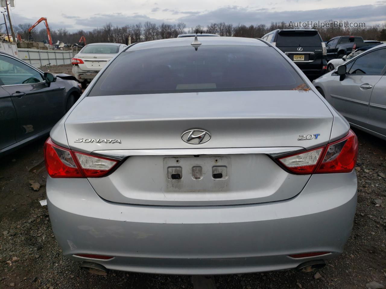 2013 Hyundai Sonata Se Silver vin: 5NPEC4AB4DH680305