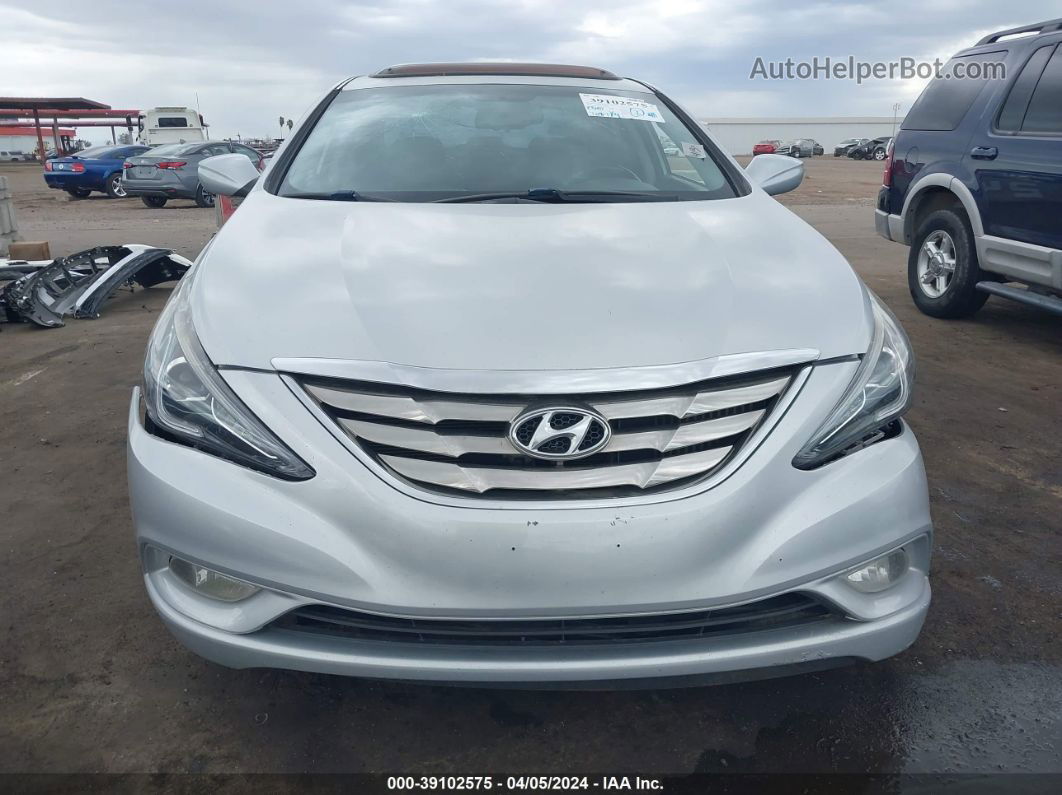 2013 Hyundai Sonata Se 2.0t Silver vin: 5NPEC4AB4DH771686