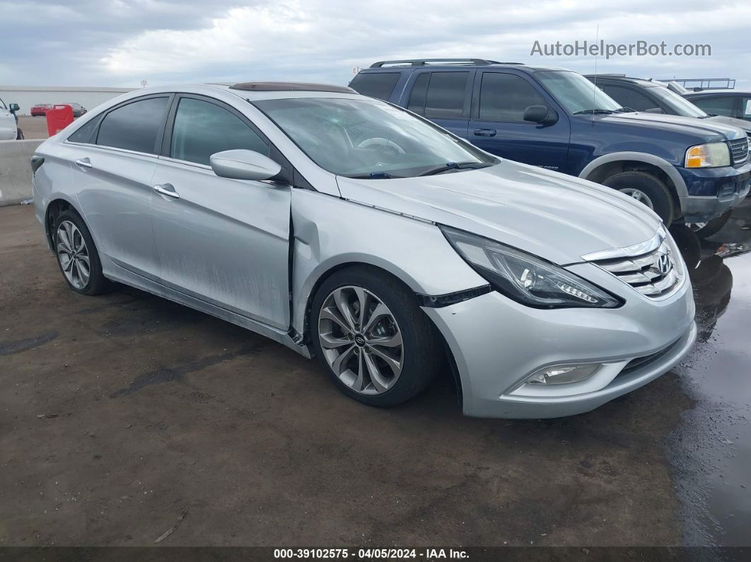 2013 Hyundai Sonata Se 2.0t Silver vin: 5NPEC4AB4DH771686