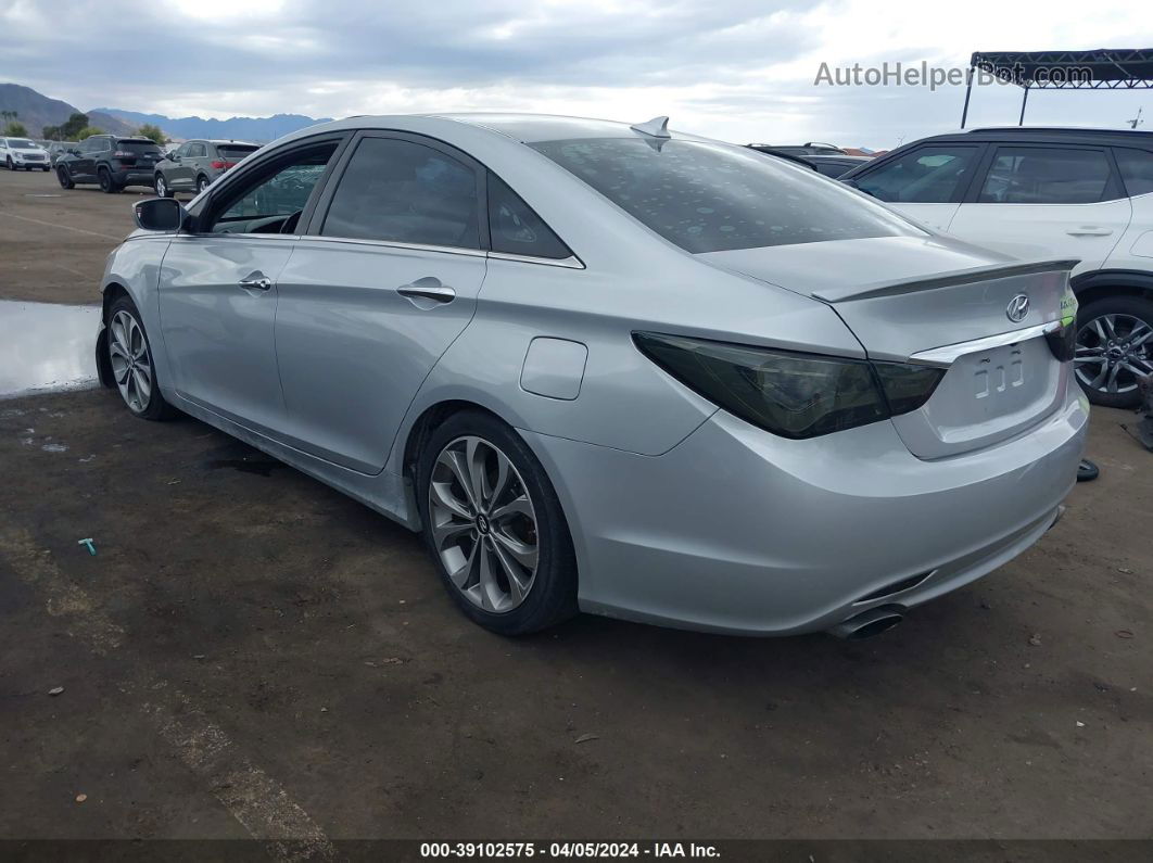 2013 Hyundai Sonata Se 2.0t Silver vin: 5NPEC4AB4DH771686