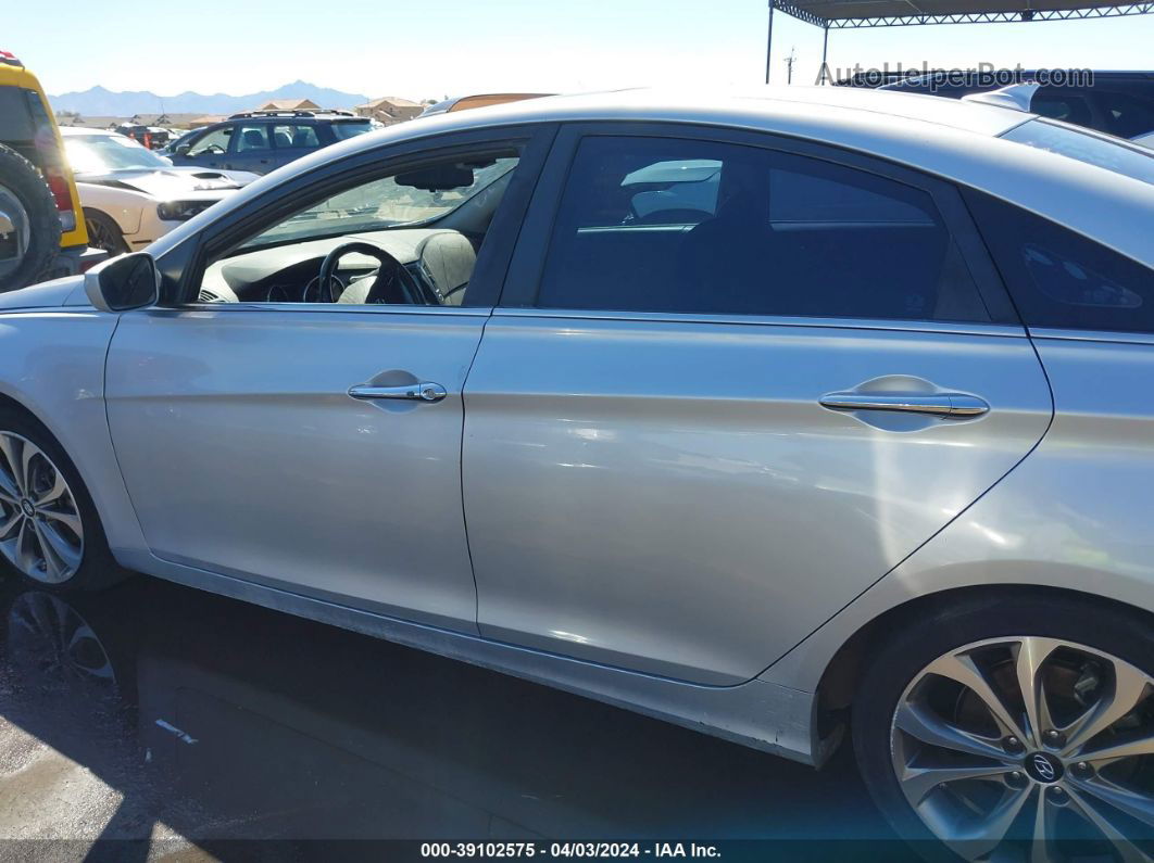 2013 Hyundai Sonata Se 2.0t Silver vin: 5NPEC4AB4DH771686