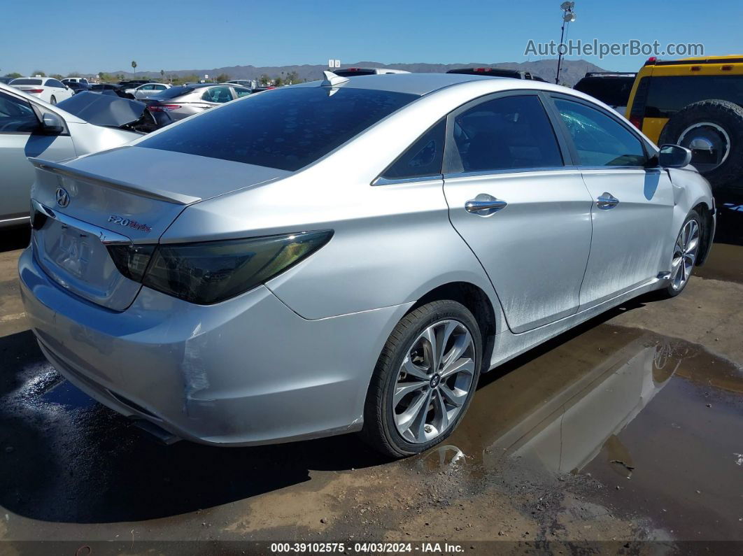 2013 Hyundai Sonata Se 2.0t Silver vin: 5NPEC4AB4DH771686