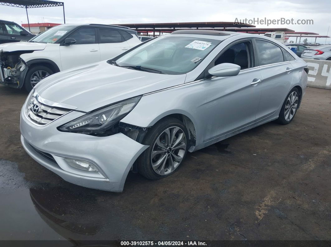 2013 Hyundai Sonata Se 2.0t Silver vin: 5NPEC4AB4DH771686