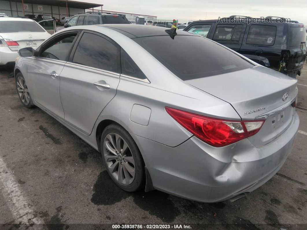 2012 Hyundai Sonata 2.0t Limited Silver vin: 5NPEC4AB6CH475308