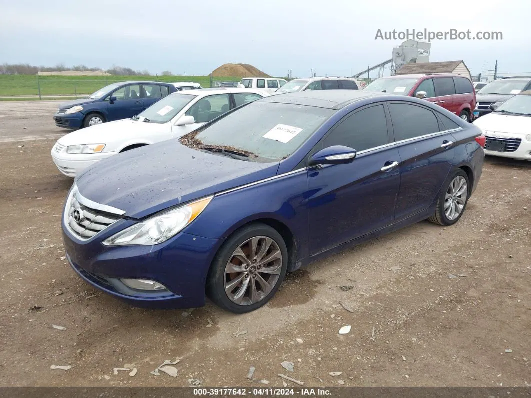 2012 Hyundai Sonata Limited 2.0t Синий vin: 5NPEC4AB7CH329189