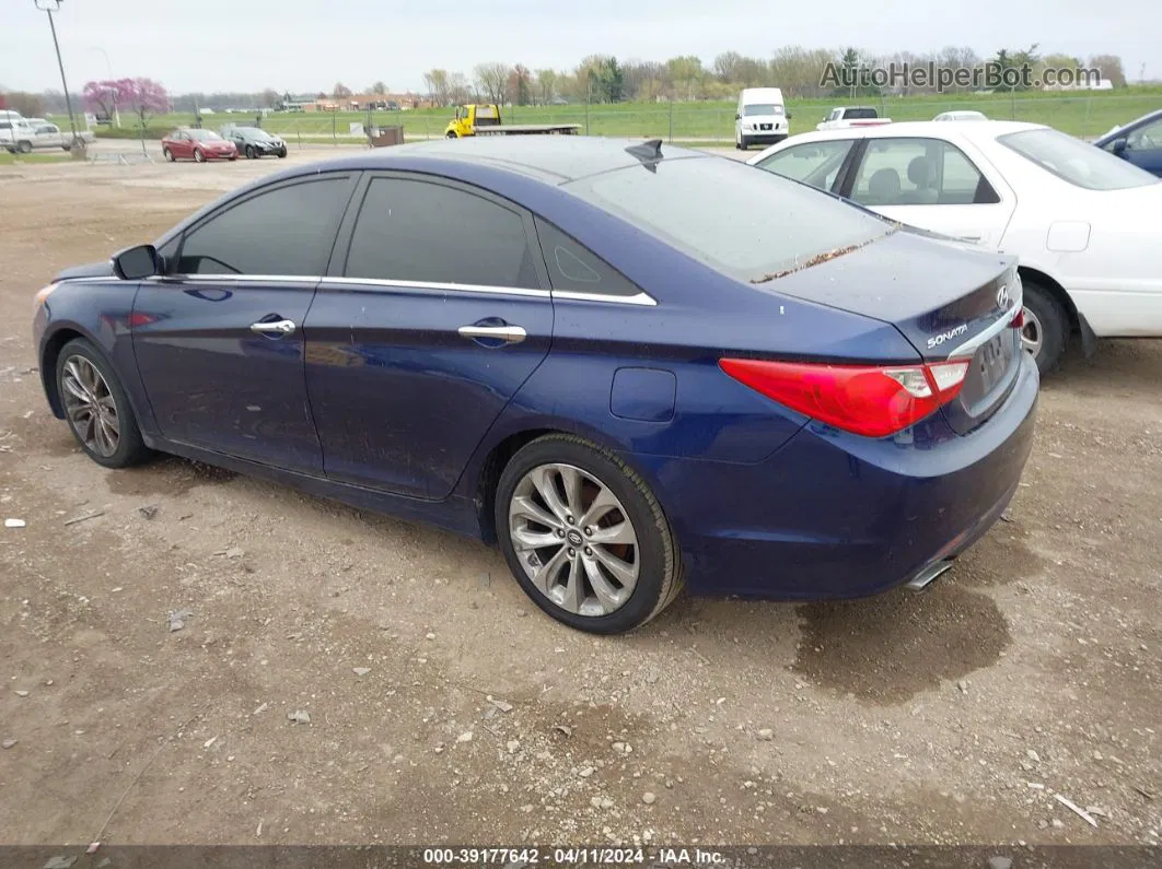 2012 Hyundai Sonata Limited 2.0t Синий vin: 5NPEC4AB7CH329189