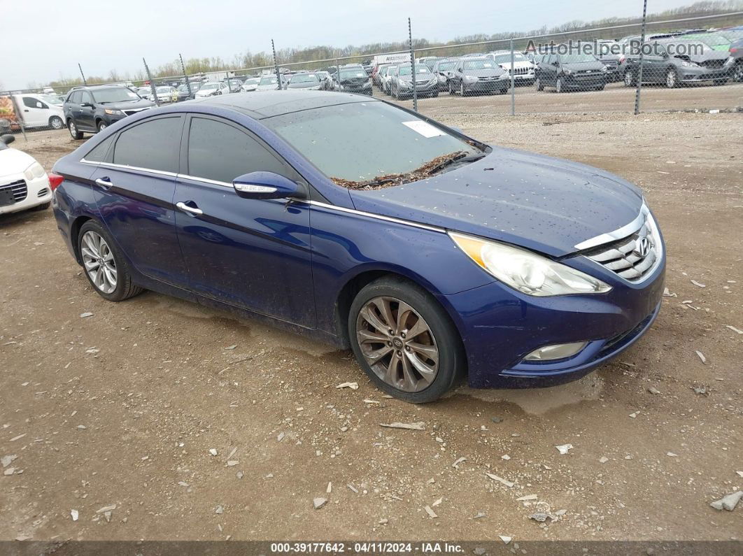 2012 Hyundai Sonata Limited 2.0t Синий vin: 5NPEC4AB7CH329189