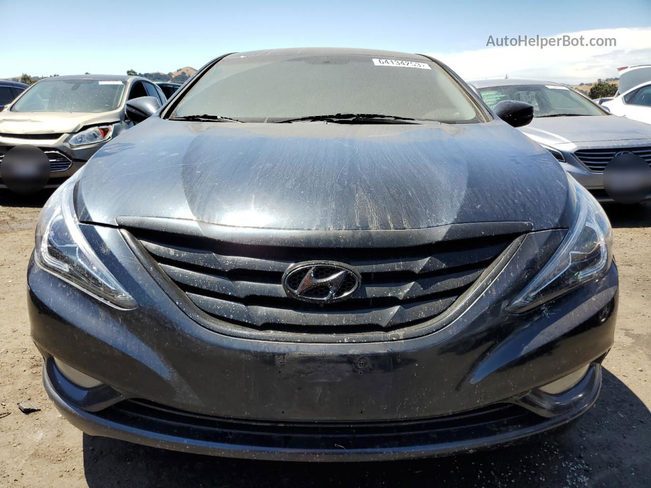 2012 Hyundai Sonata Se Black vin: 5NPEC4AB7CH387805