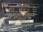2012 Hyundai Sonata Se Black vin: 5NPEC4AB7CH387805