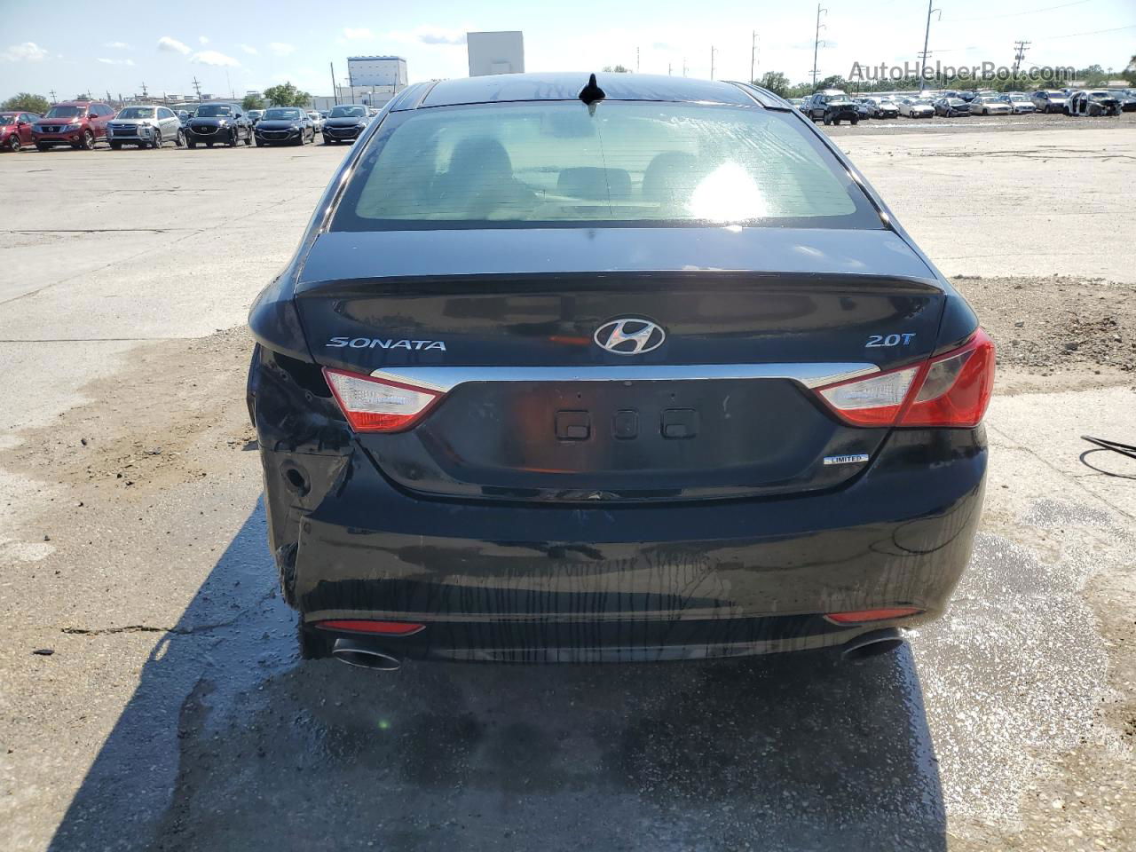 2012 Hyundai Sonata Se Black vin: 5NPEC4AB7CH477004