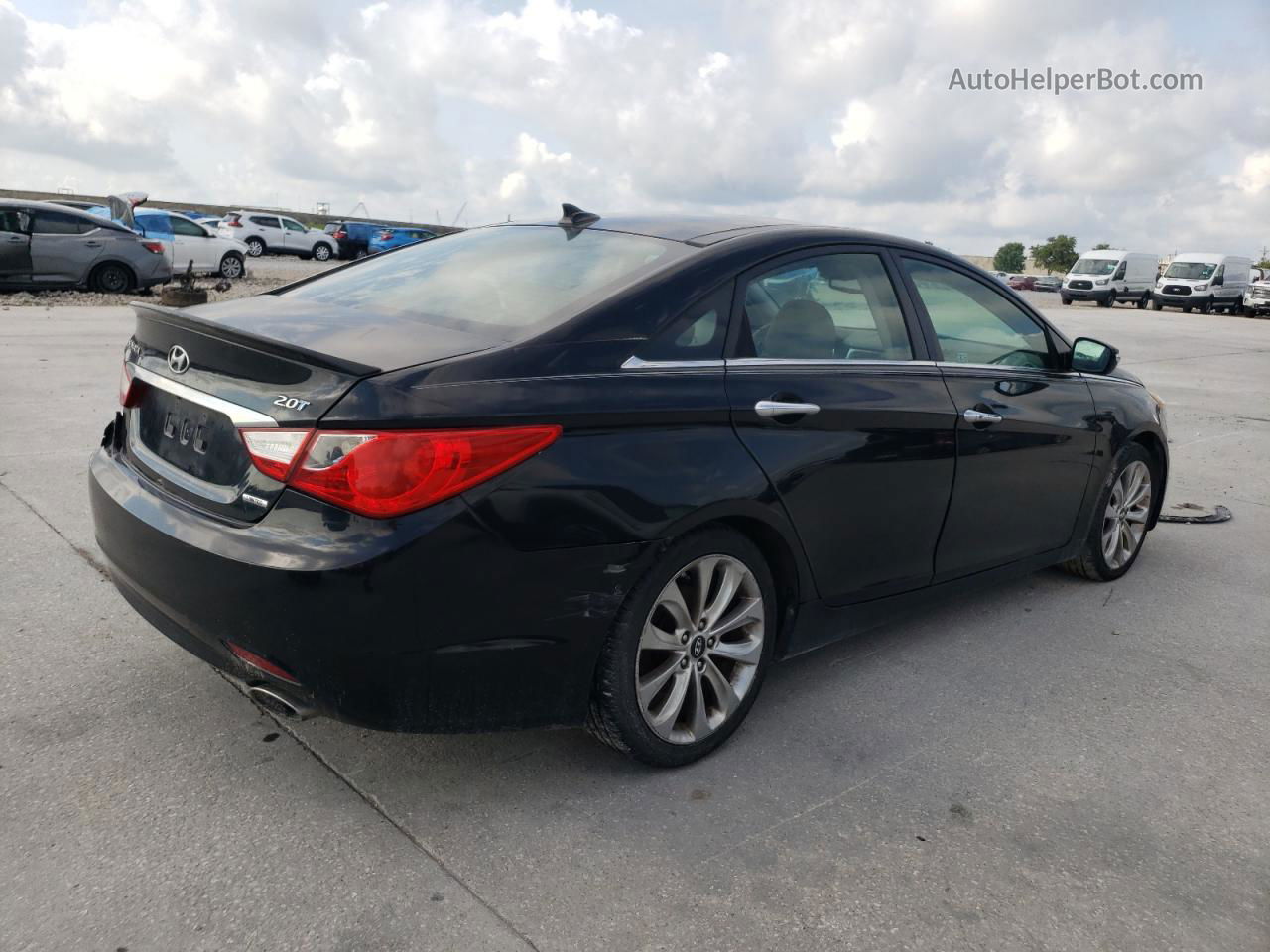 2012 Hyundai Sonata Se Black vin: 5NPEC4AB7CH477004