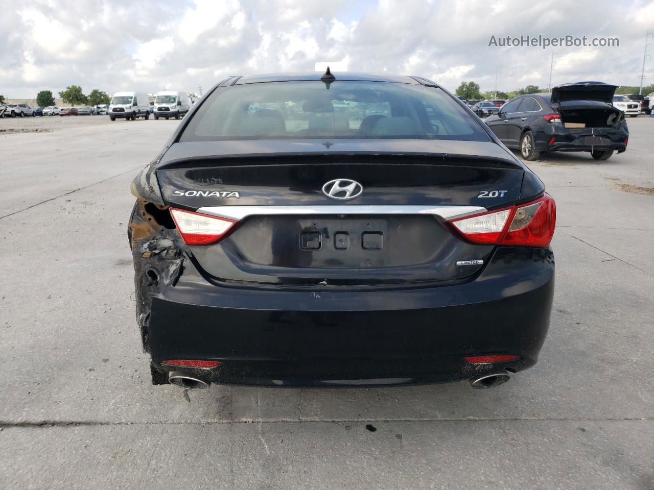 2012 Hyundai Sonata Se Black vin: 5NPEC4AB7CH477004