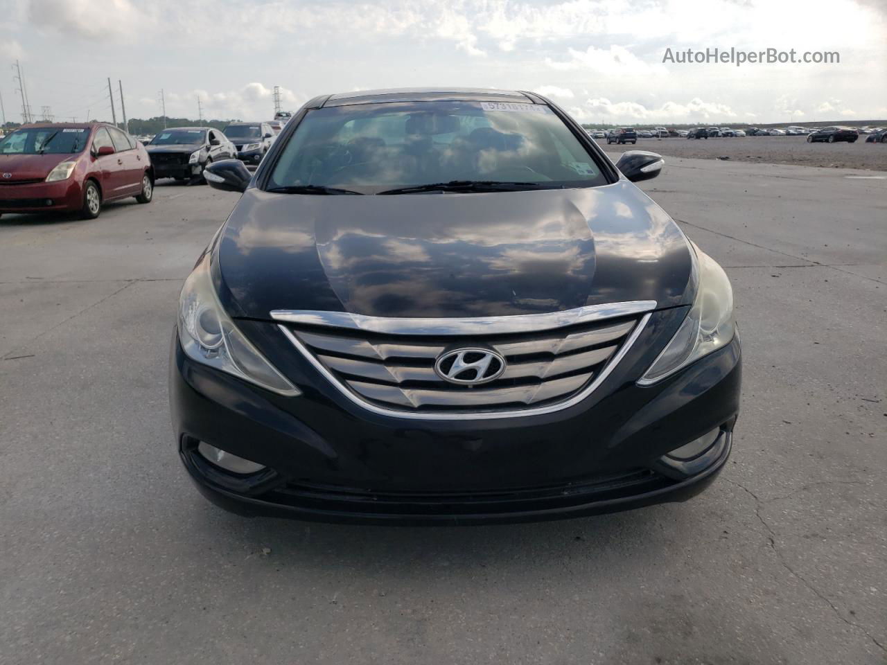 2012 Hyundai Sonata Se Black vin: 5NPEC4AB7CH477004