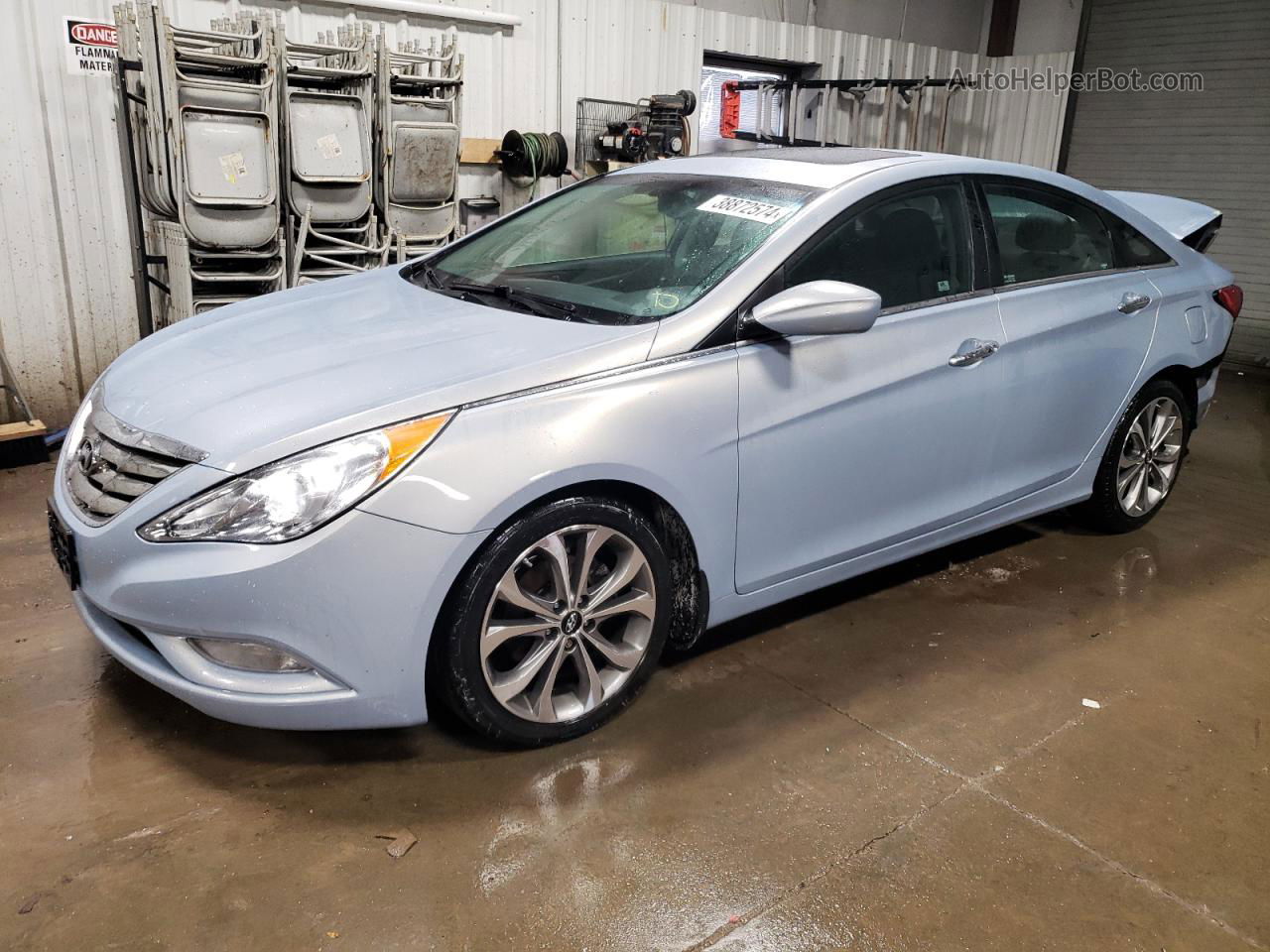 2013 Hyundai Sonata Se Blue vin: 5NPEC4AB7DH663465