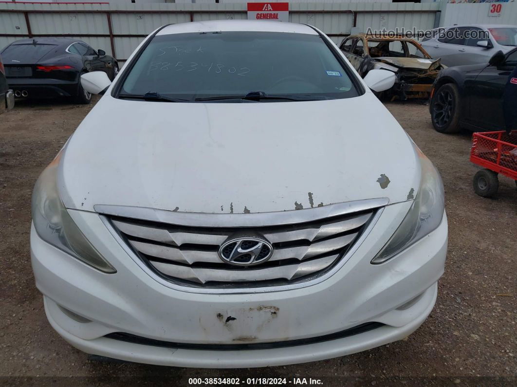 2012 Hyundai Sonata Se 2.0t White vin: 5NPEC4AB8CH450989