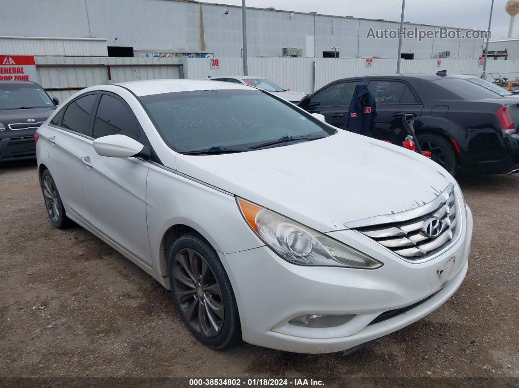 2012 Hyundai Sonata Se 2.0t Белый vin: 5NPEC4AB8CH450989