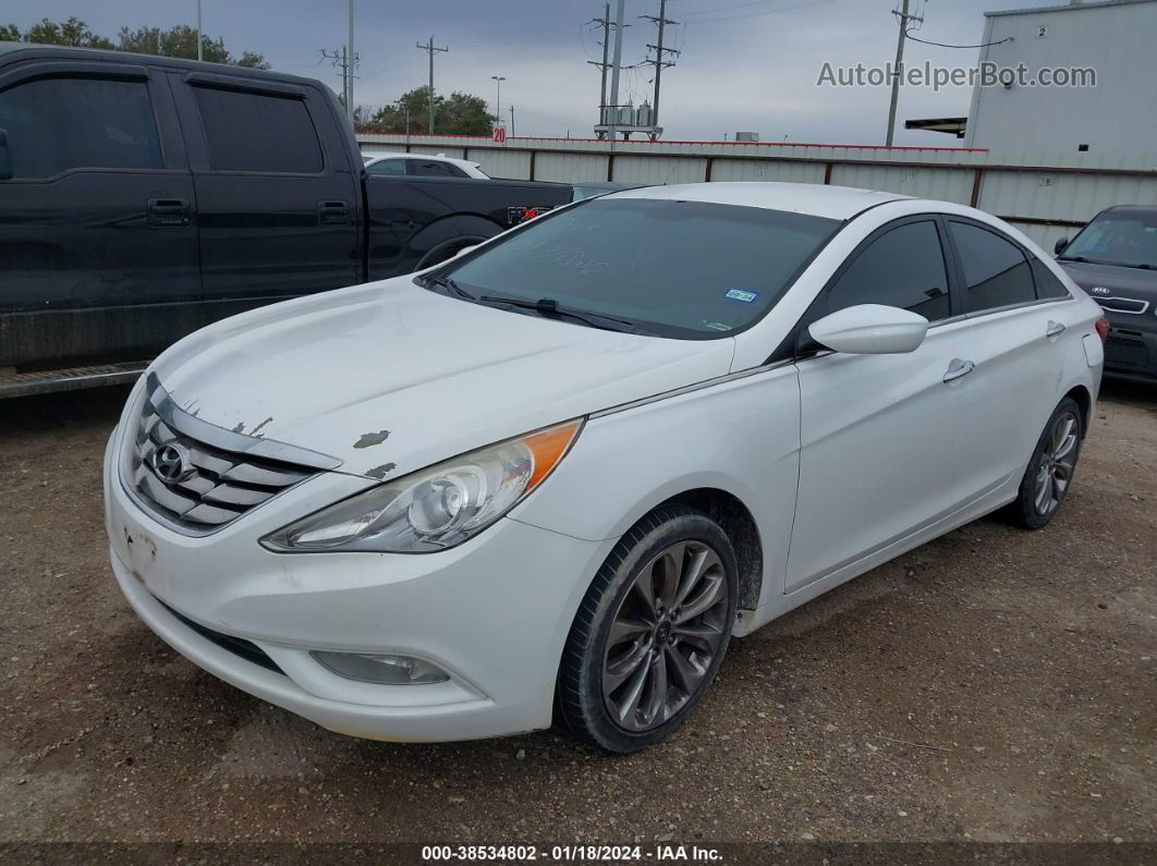 2012 Hyundai Sonata Se 2.0t White vin: 5NPEC4AB8CH450989