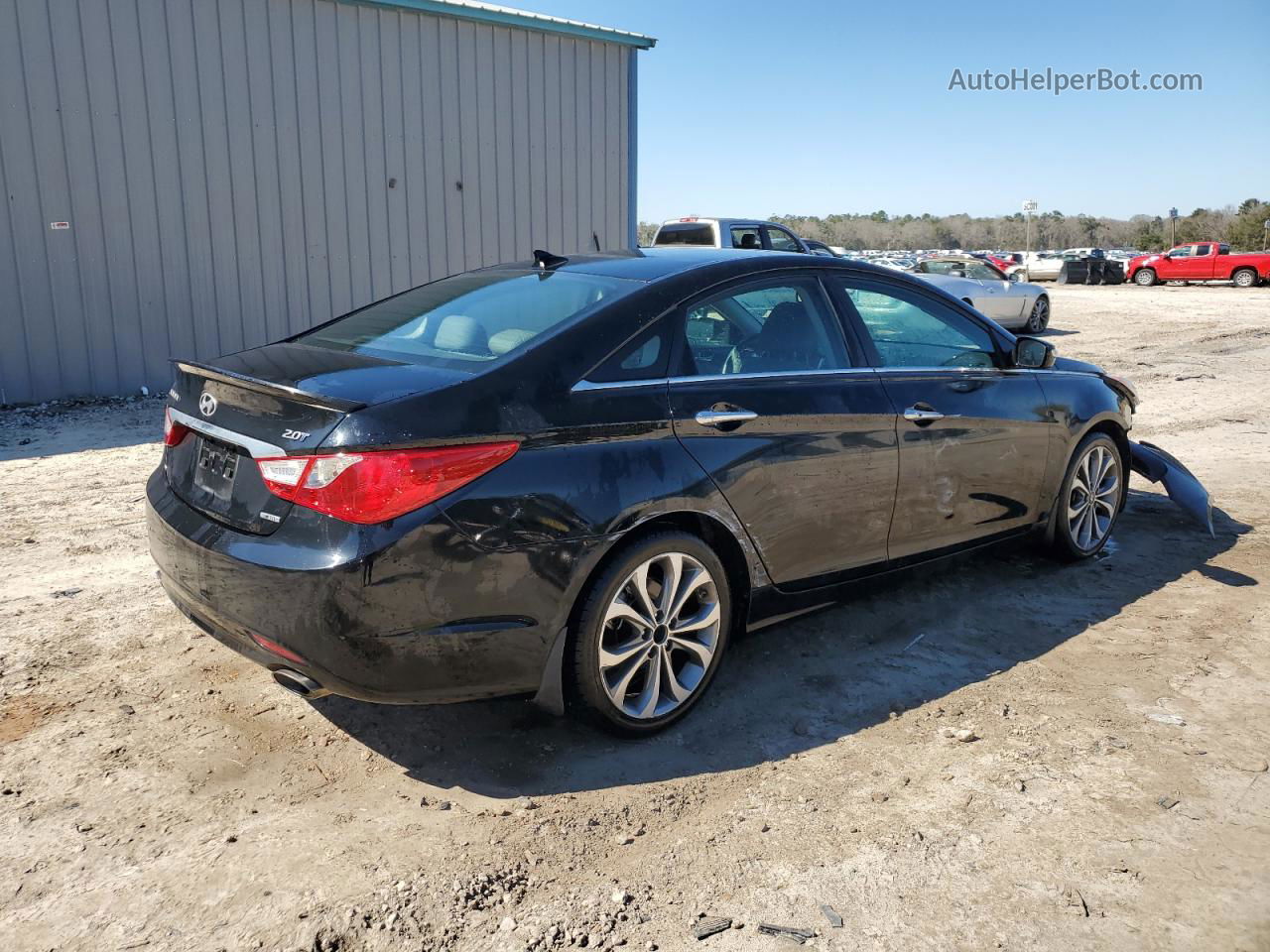 2013 Hyundai Sonata Se Black vin: 5NPEC4AB9DH623047