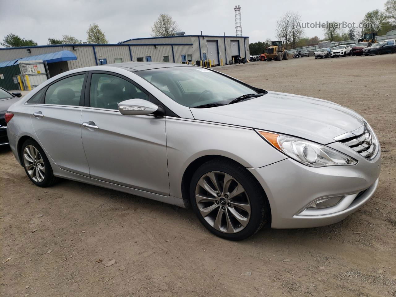 2012 Hyundai Sonata Se Silver vin: 5NPEC4ABXCH356855