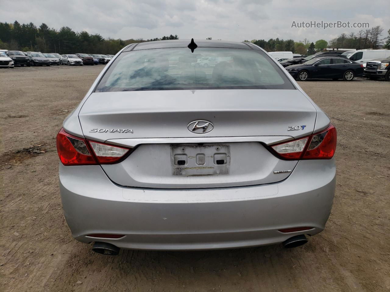 2012 Hyundai Sonata Se Silver vin: 5NPEC4ABXCH356855