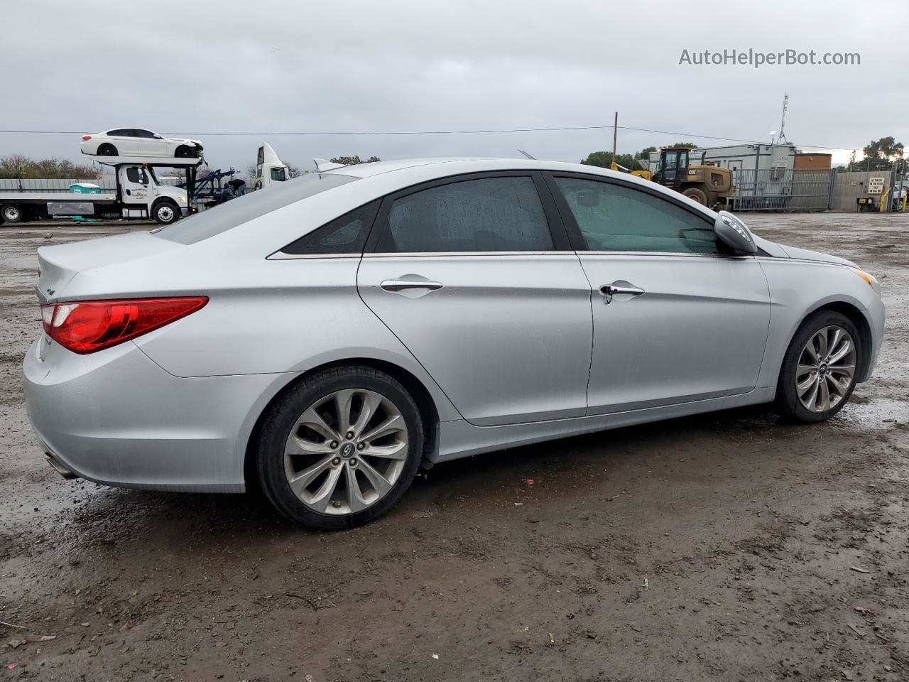 2013 Hyundai Sonata Se Silver vin: 5NPEC4ABXDH514936