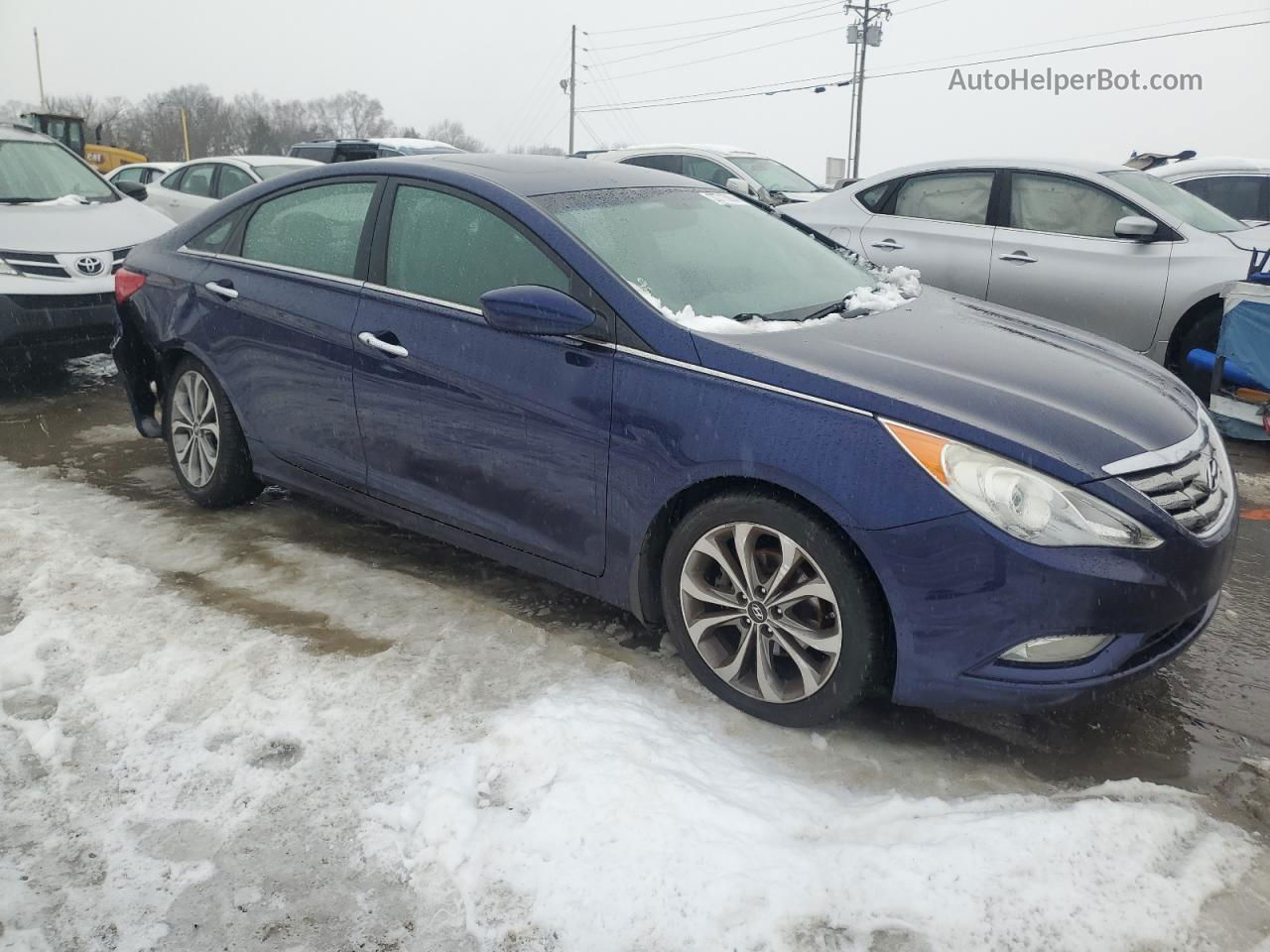 2013 Hyundai Sonata Se Blue vin: 5NPEC4ABXDH605902