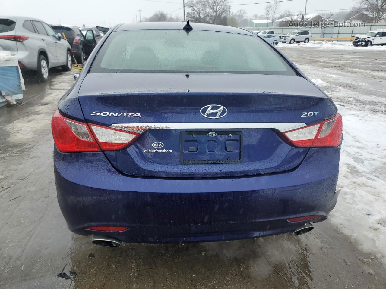 2013 Hyundai Sonata Se Blue vin: 5NPEC4ABXDH605902