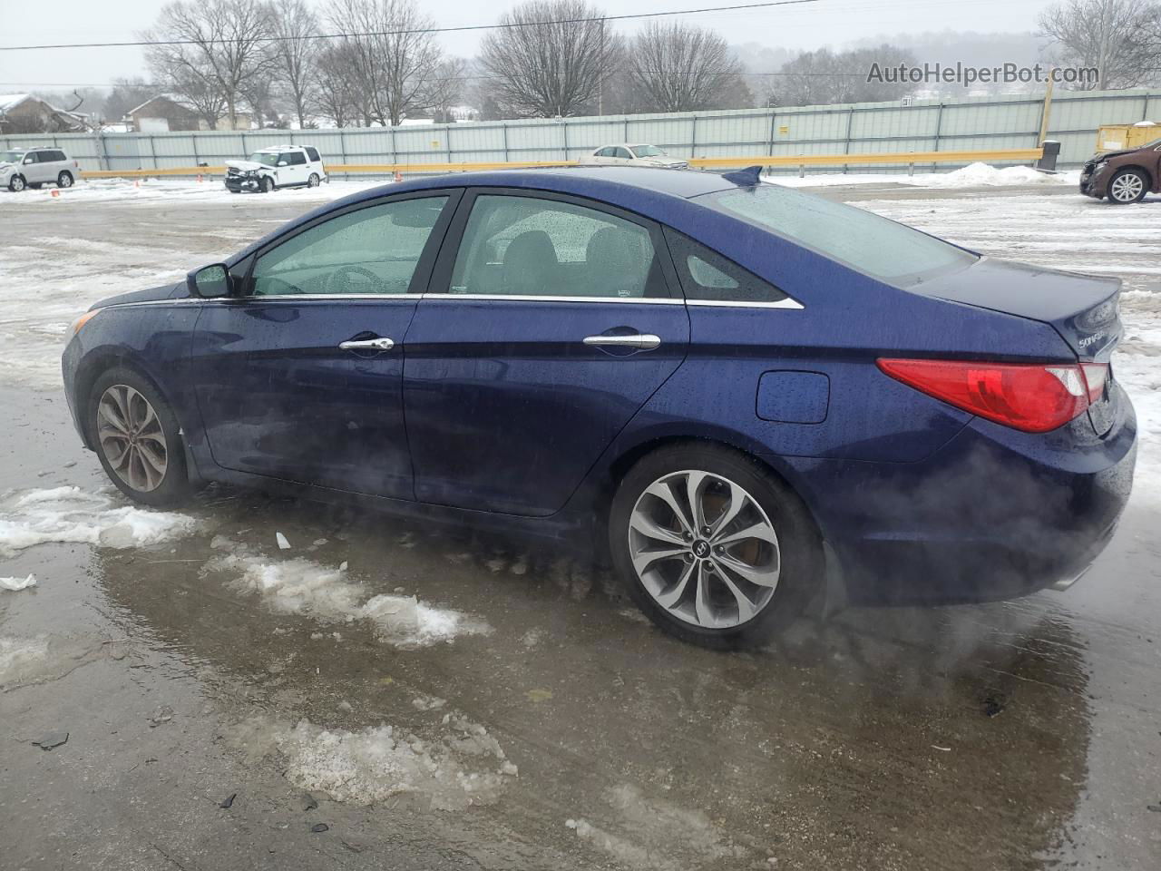 2013 Hyundai Sonata Se Blue vin: 5NPEC4ABXDH605902