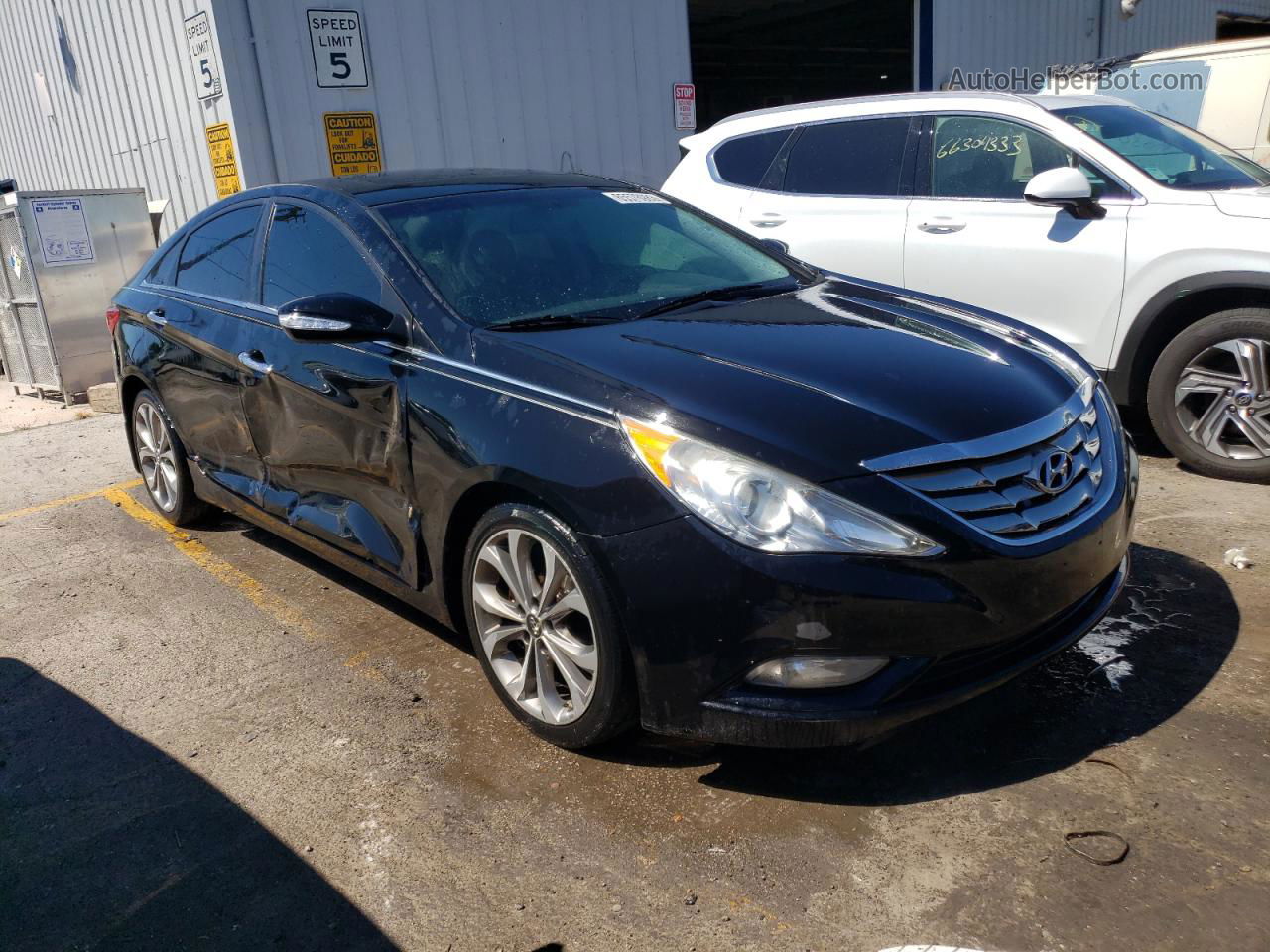 2013 Hyundai Sonata Se Black vin: 5NPEC4ABXDH672564