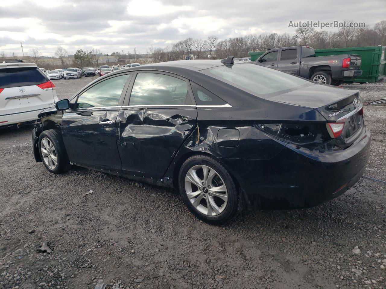 2012 Hyundai Sonata Se Black vin: 5NPEC4AC0CH347591