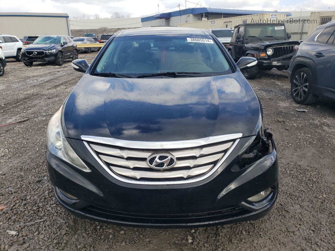 2012 Hyundai Sonata Se Черный vin: 5NPEC4AC0CH347591