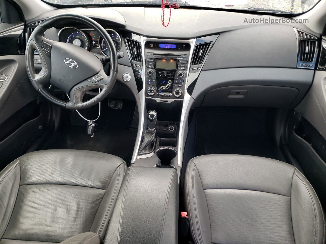 2012 Hyundai Sonata Se Черный vin: 5NPEC4AC0CH347591