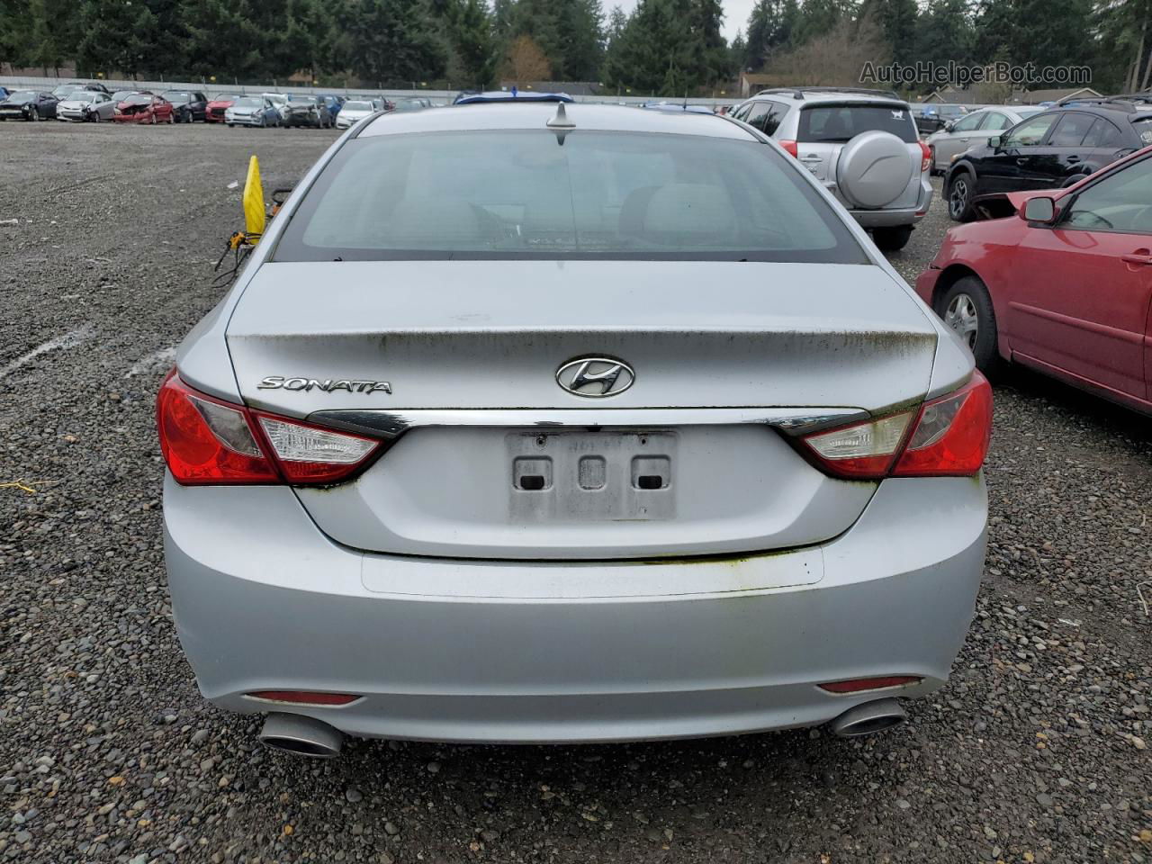 2012 Hyundai Sonata Se Silver vin: 5NPEC4AC0CH421625