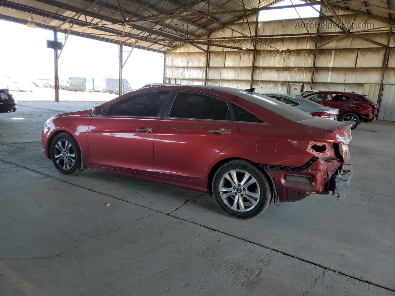 2013 Hyundai Sonata Se Red vin: 5NPEC4AC0DH621499