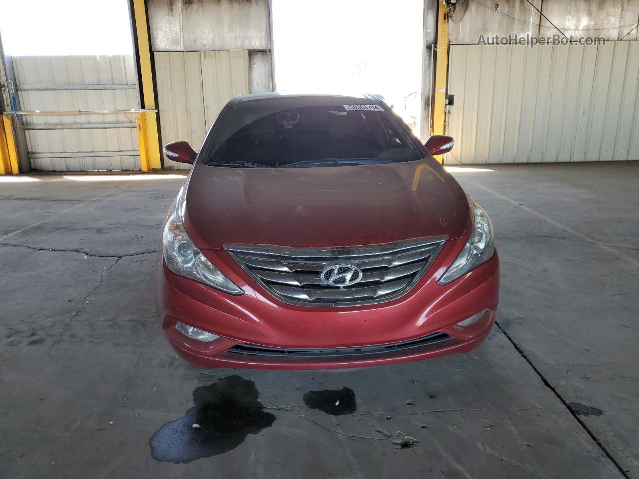 2013 Hyundai Sonata Se Red vin: 5NPEC4AC0DH621499