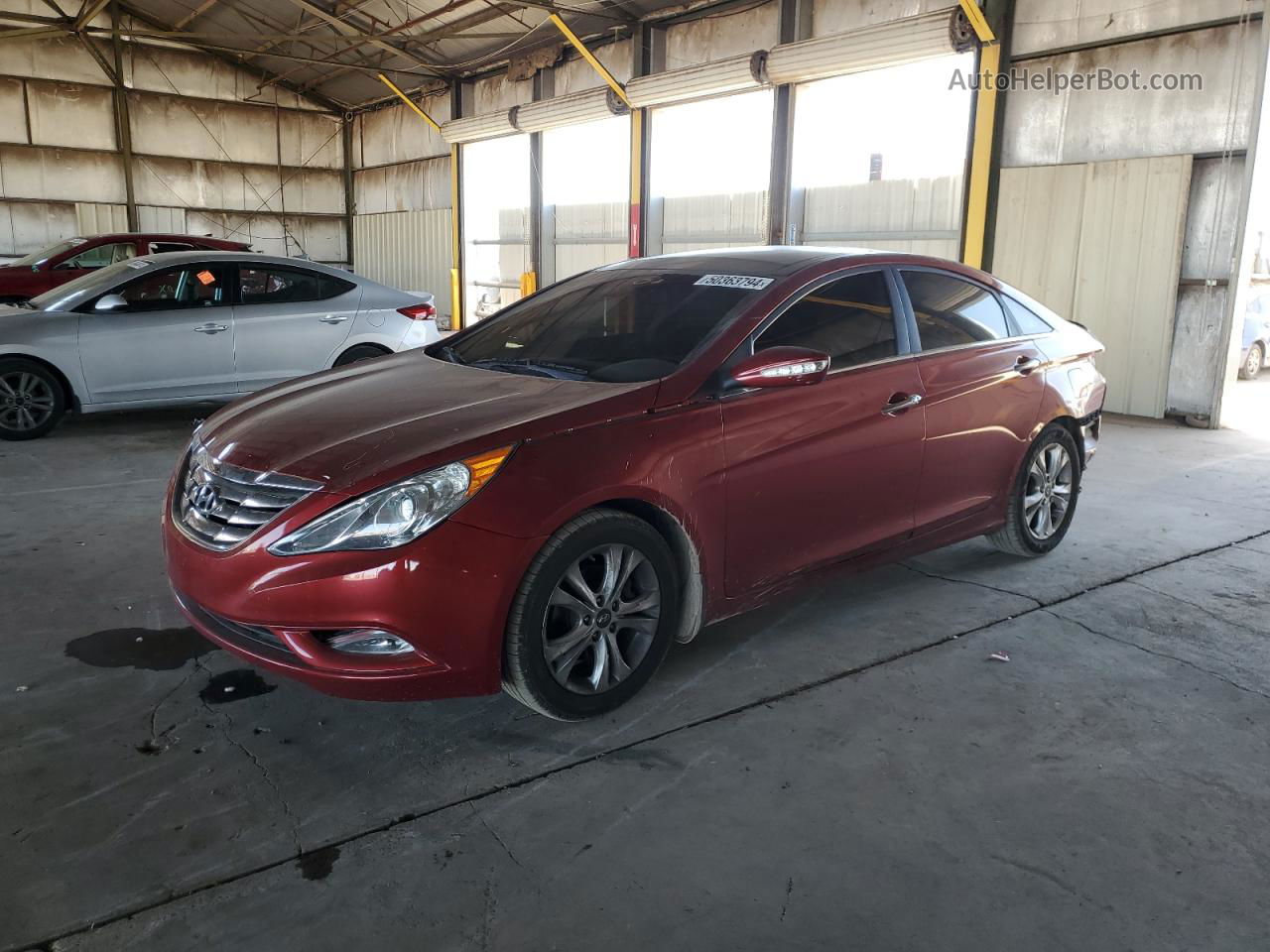 2013 Hyundai Sonata Se Red vin: 5NPEC4AC0DH621499