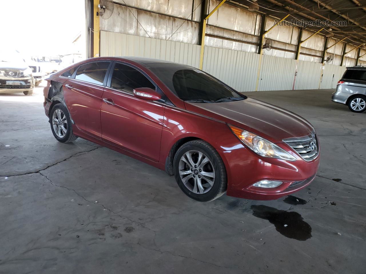 2013 Hyundai Sonata Se Red vin: 5NPEC4AC0DH621499