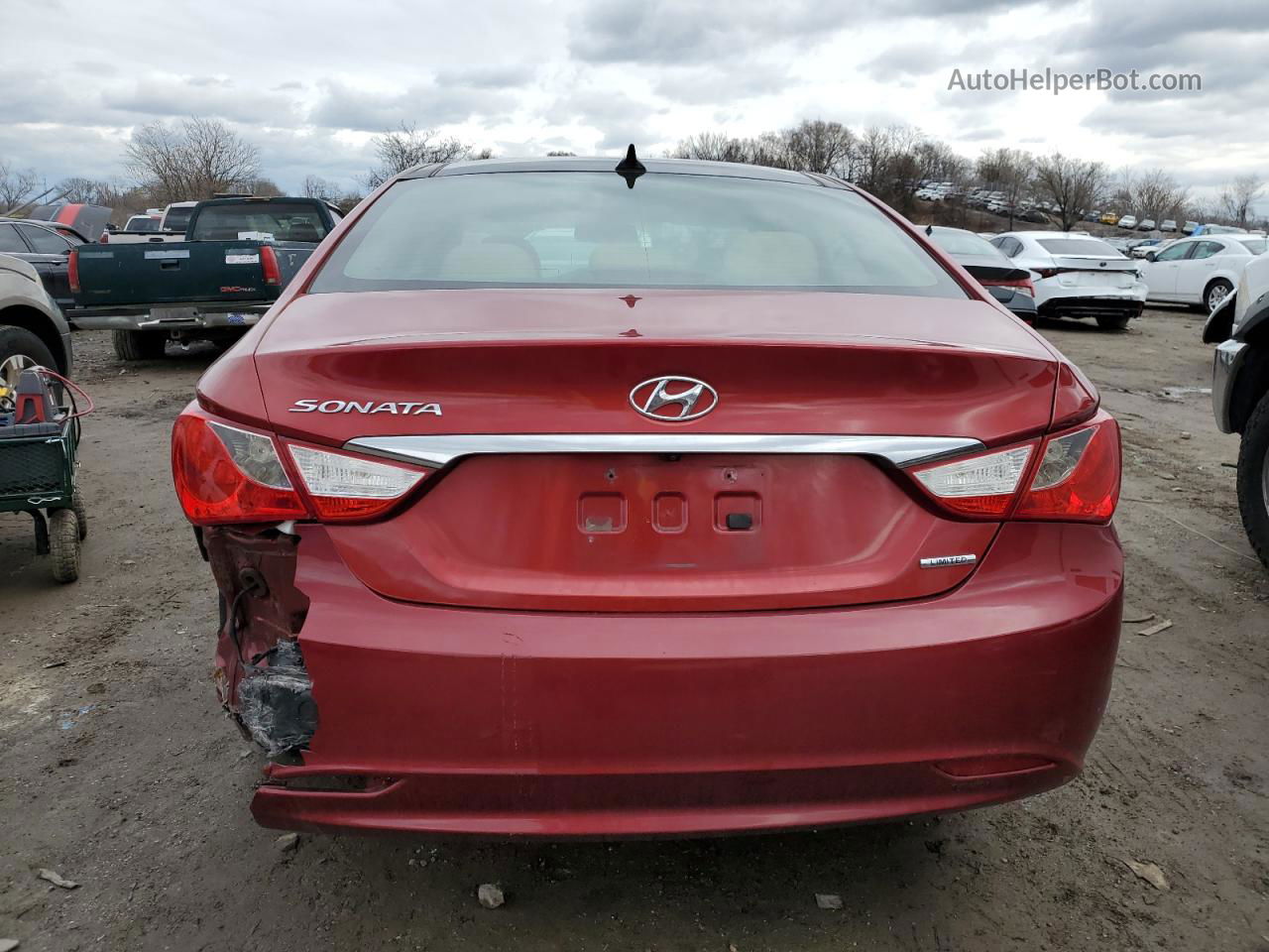 2013 Hyundai Sonata Se Red vin: 5NPEC4AC0DH628596