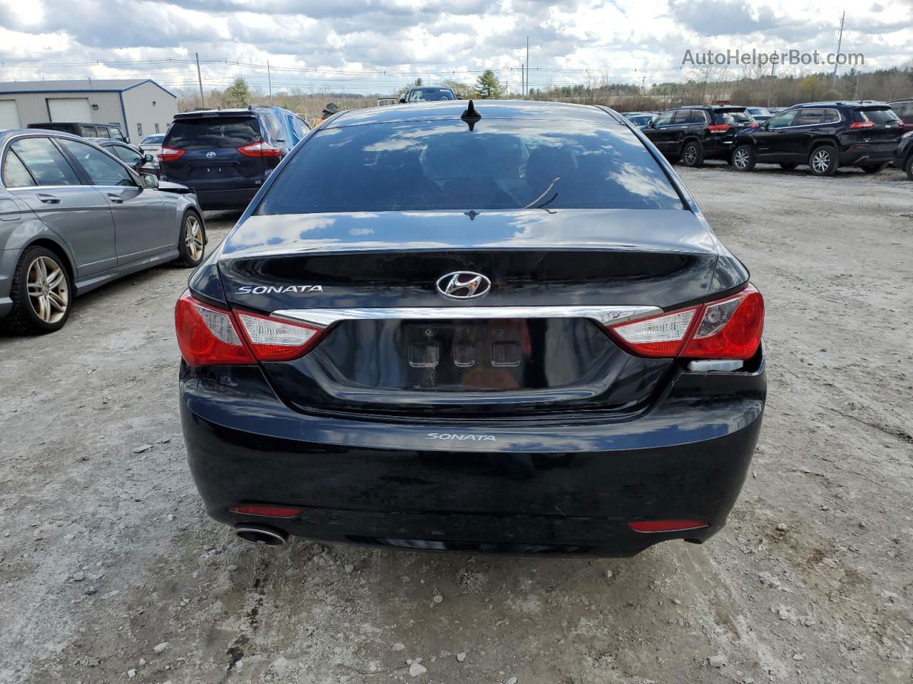 2013 Hyundai Sonata Se Черный vin: 5NPEC4AC0DH791166