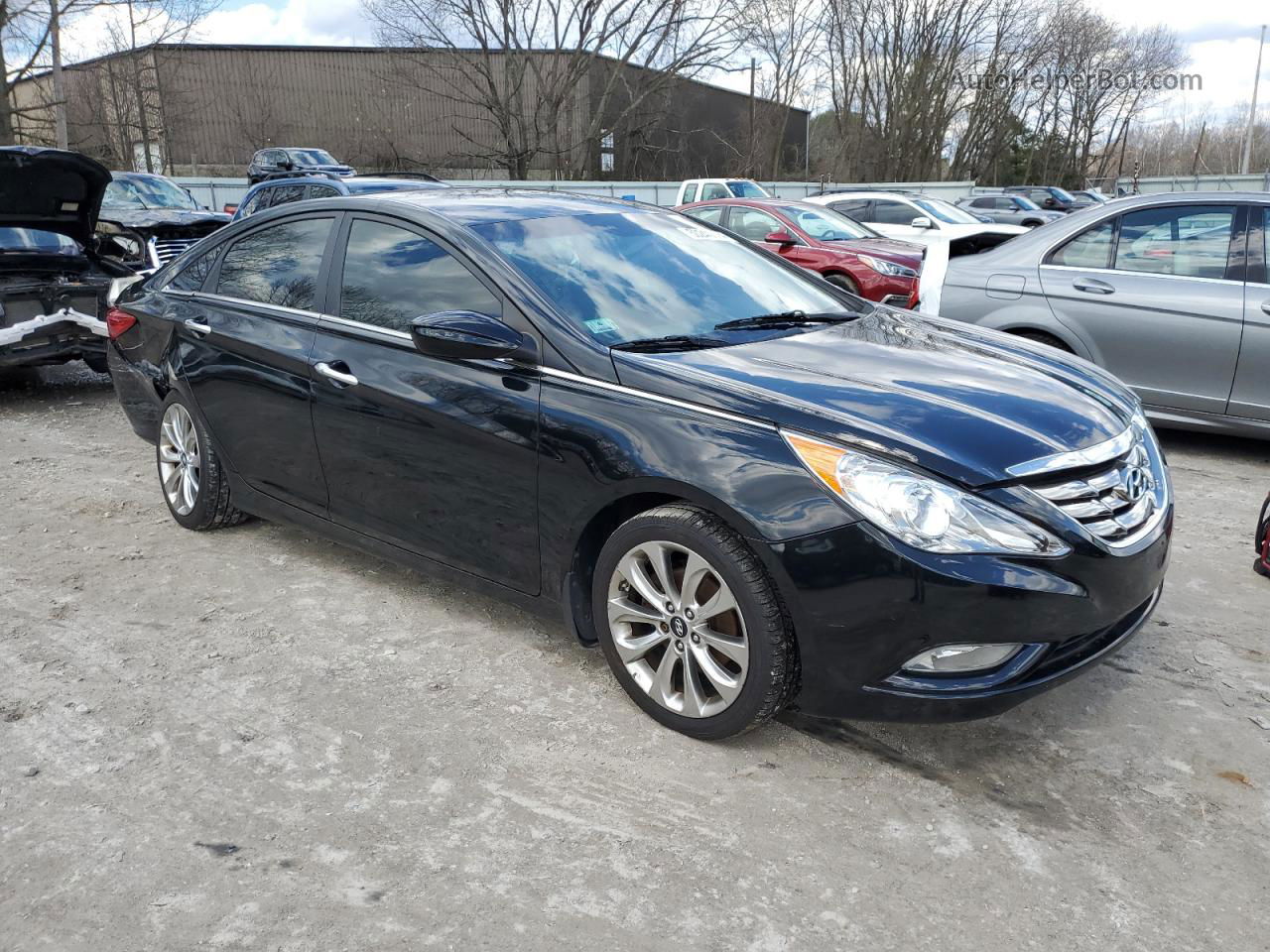 2013 Hyundai Sonata Se Black vin: 5NPEC4AC0DH791166