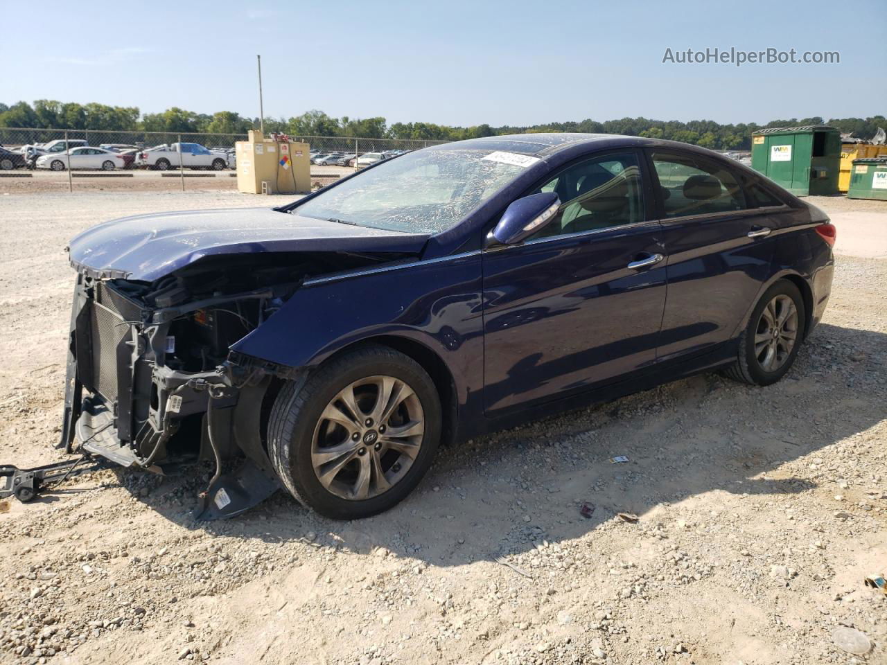 2012 Hyundai Sonata Se Blue vin: 5NPEC4AC1CH392331