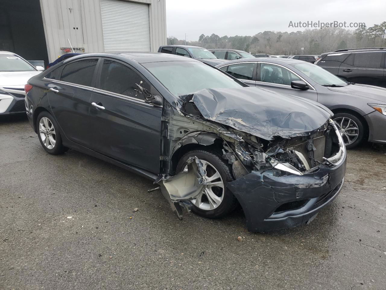 2013 Hyundai Sonata Se Blue vin: 5NPEC4AC1DH604131