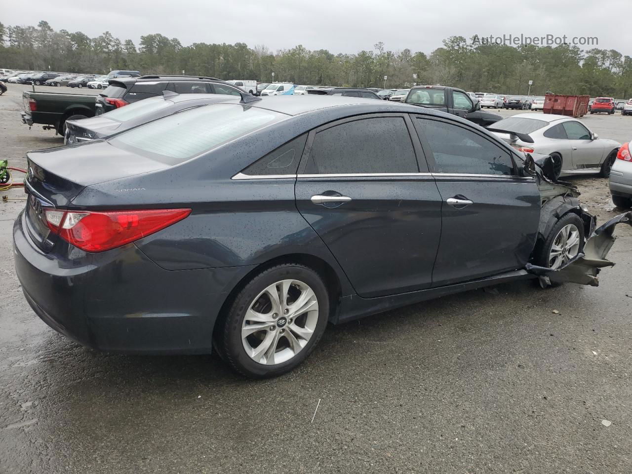 2013 Hyundai Sonata Se Blue vin: 5NPEC4AC1DH604131