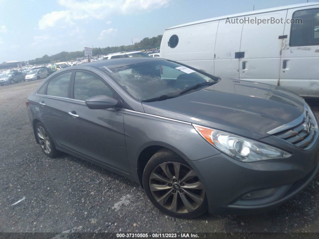 2013 Hyundai Sonata Se Gray vin: 5NPEC4AC1DH605747