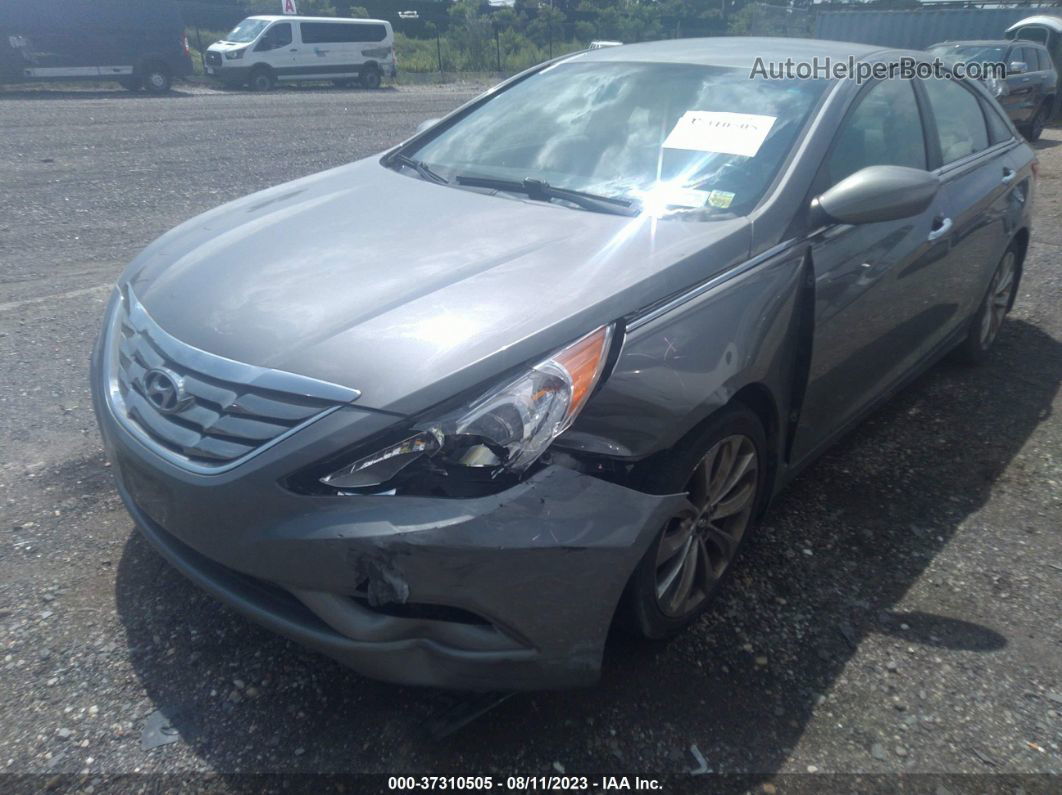 2013 Hyundai Sonata Se Серый vin: 5NPEC4AC1DH605747