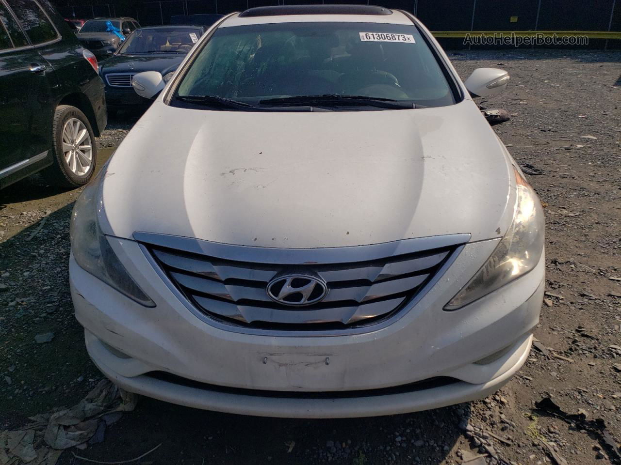 2013 Hyundai Sonata Se Белый vin: 5NPEC4AC1DH628333