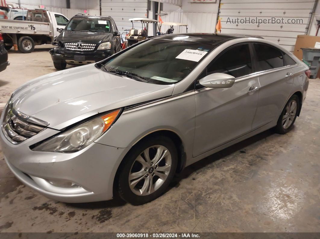 2013 Hyundai Sonata Limited Gray vin: 5NPEC4AC1DH629899