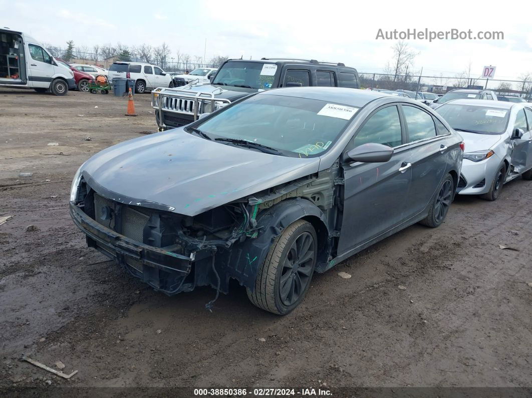 2012 Hyundai Sonata Se Gray vin: 5NPEC4AC2CH329710