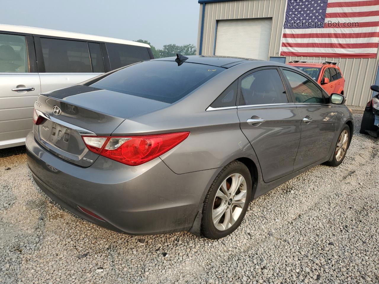 2012 Hyundai Sonata Se Gray vin: 5NPEC4AC2CH378079