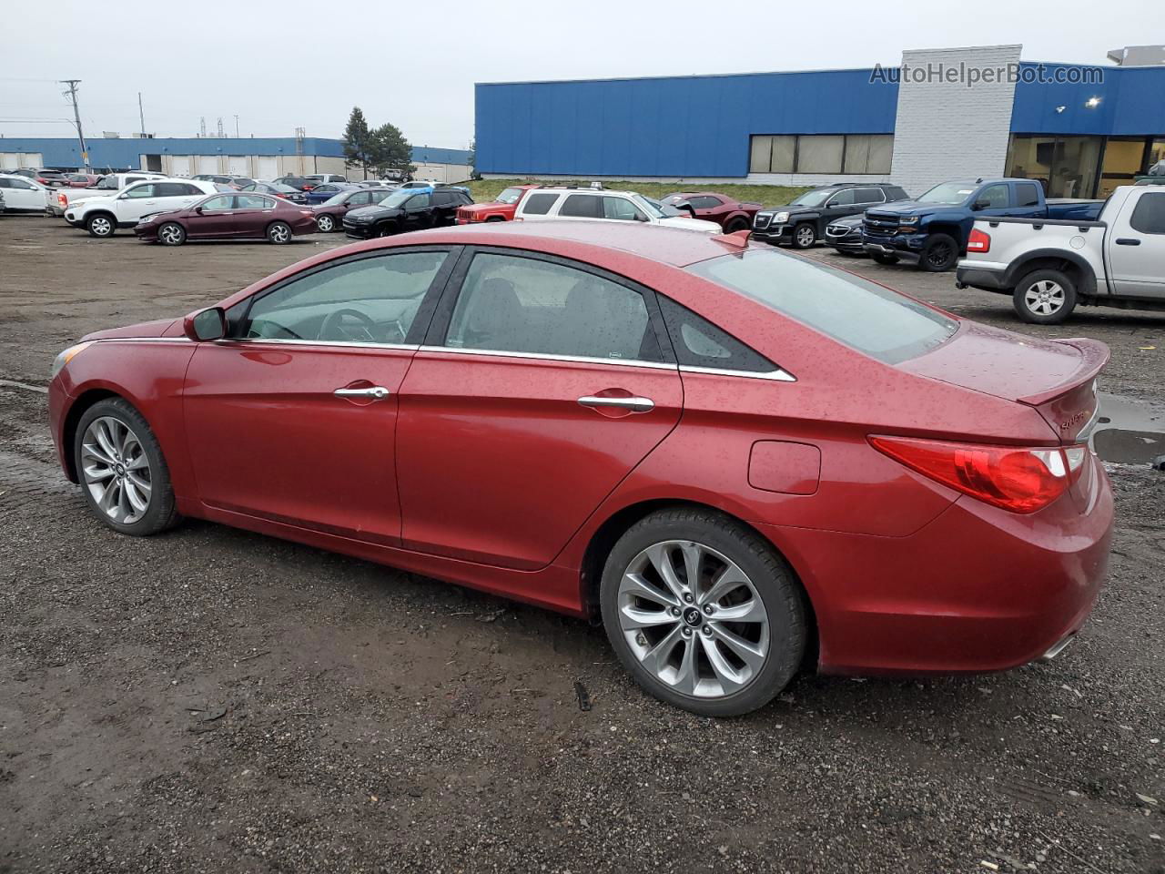 2012 Hyundai Sonata Se Red vin: 5NPEC4AC2CH429368